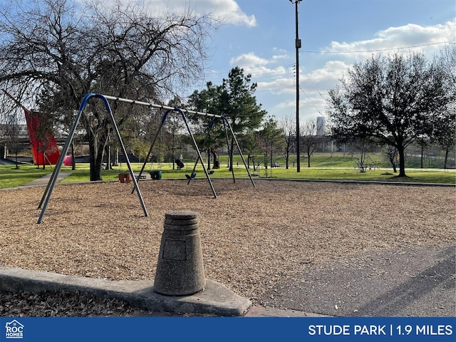 view of community playground