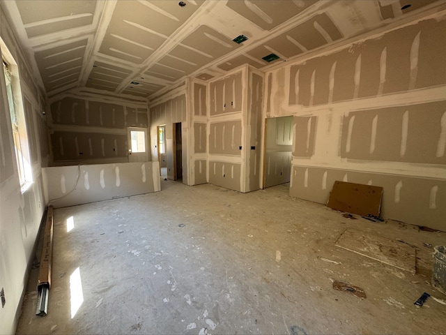 miscellaneous room with a baseboard heating unit