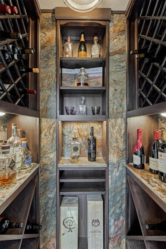 wine cellar featuring a dry bar