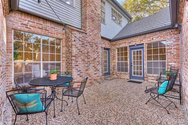 view of patio / terrace featuring outdoor dining area