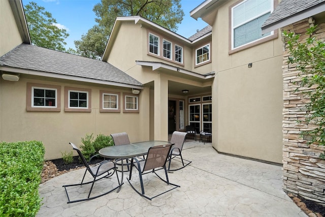 view of patio / terrace featuring outdoor dining space