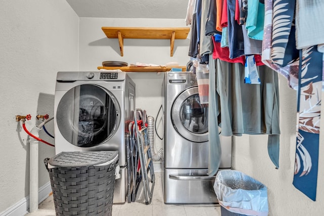 laundry area with hookup for a washing machine and laundry area