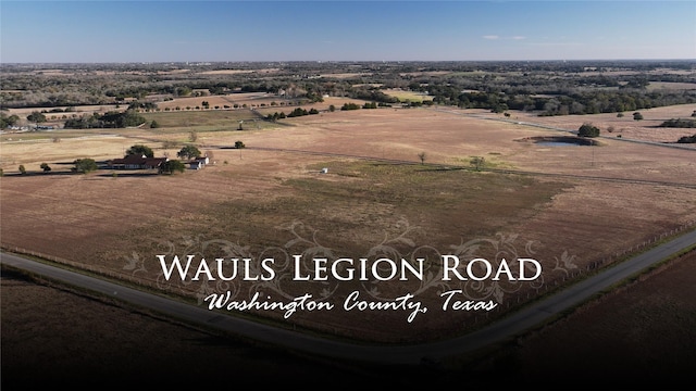 TBD Wauls Legion Rd, Brenham TX, 77833 land for sale