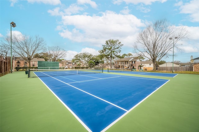 3048 Gessner Rd, Houston, TX 77080 - view of tennis court