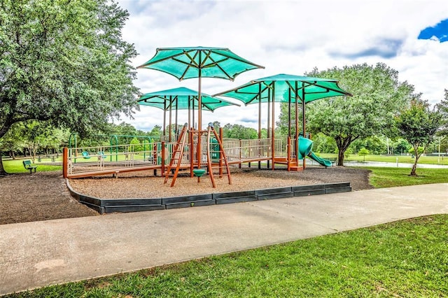 view of community playground