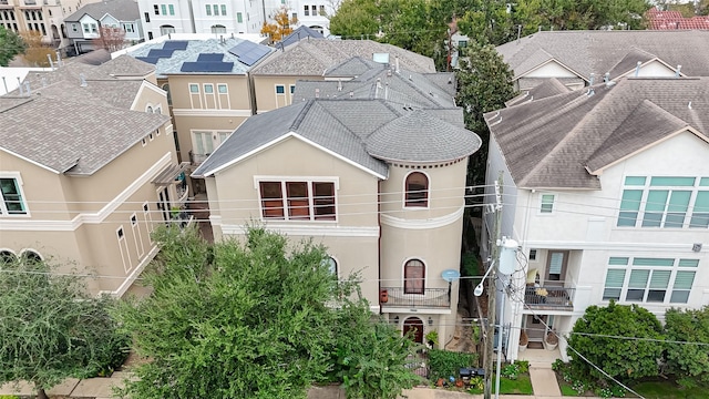 exterior space with a residential view