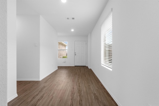17594 Longwood Trace Ln, New Caney, TX 77357 - unfurnished room featuring wood finished floors, baseboards, and recessed lighting