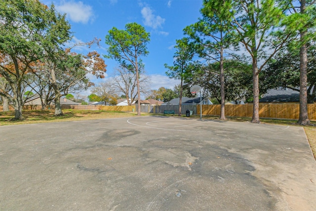 view of road