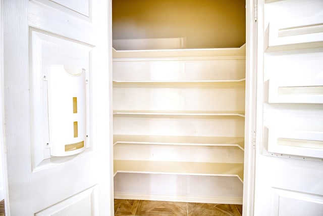 view of pantry