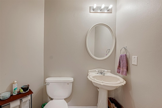 bathroom with toilet