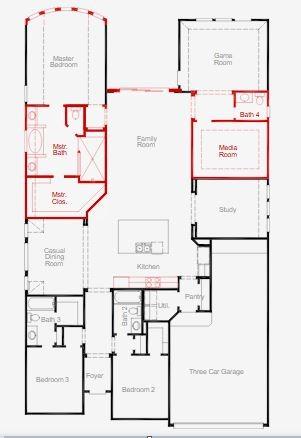 6215 Pelican Ridge Way, League City, TX 77573 - plan