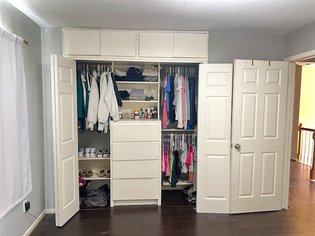 view of closet