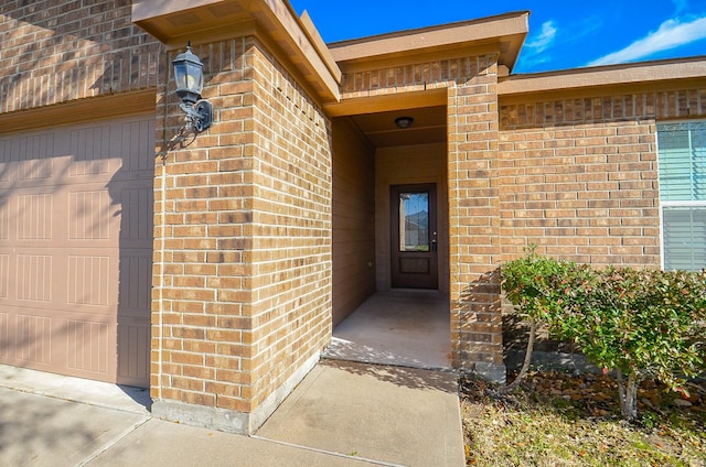 26810 Blacktail Ct, Hockley, TX 77447 - entrance to property with brick siding and an attached garage