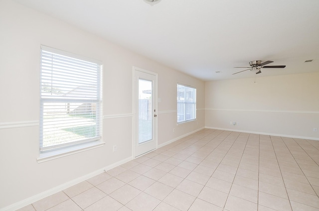 26810 Blacktail Ct, Hockley, TX 77447 - unfurnished room featuring baseboards and ceiling fan