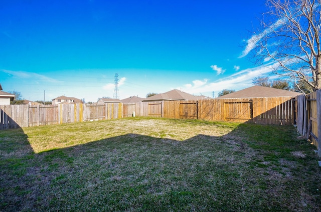 26810 Blacktail Ct, Hockley, TX 77447 - view of yard with a fenced backyard