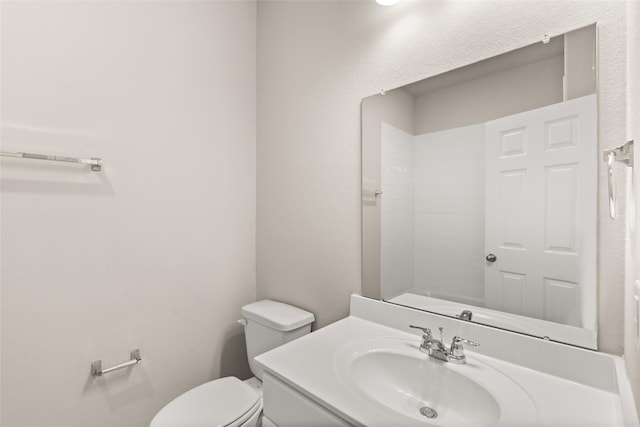 19126 Hazel Firs Ln, Magnolia, TX 77355 - bathroom with toilet and vanity