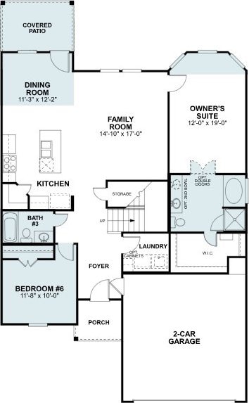 22427 Birchfield Grove Ln, New Caney, TX 77357 - room layout