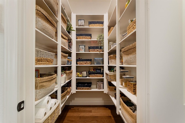 view of pantry