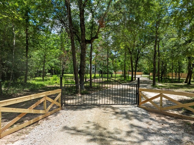 view of gate