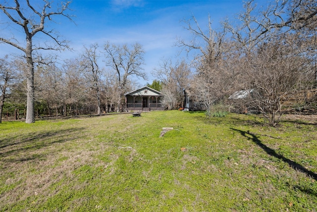 view of yard