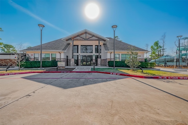 9314 Dune Gate Ct, Humble, TX 77396 - view of property with uncovered parking