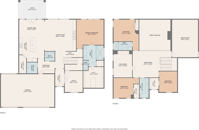 245 E Blue Heron Dr, Montgomery, TX 77316 - view of property floor plan