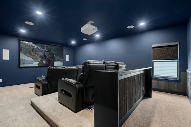 245 E Blue Heron Dr, Montgomery, TX 77316 - carpeted cinema featuring recessed lighting and baseboards