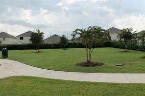 surrounding community featuring a yard