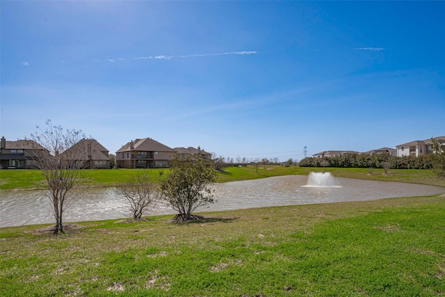 property view of water