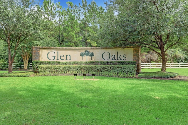 18823 Cypress Meadow Ct, Magnolia, TX 77355 - community sign with a lawn and fence