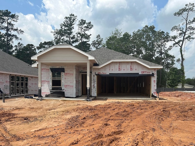 18823 Cypress Meadow Ct, Magnolia, TX 77355 - property under construction featuring a shingled roof and a garage