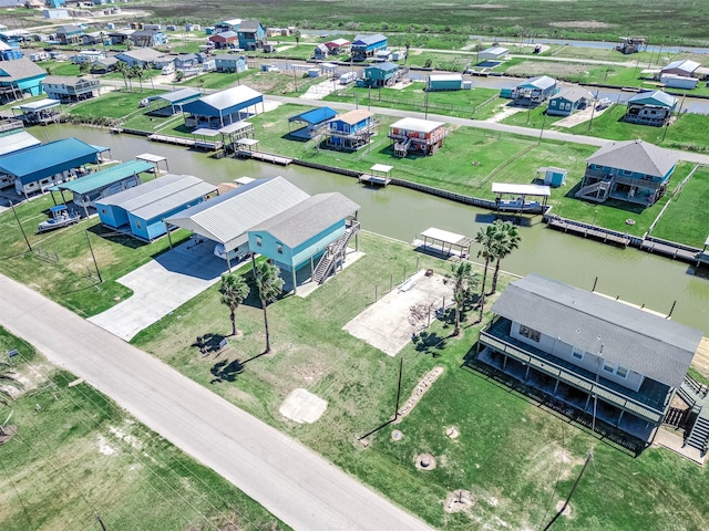 1217 County Road 201, Sargent, TX 77414 - bird's eye view featuring a residential view and a water view