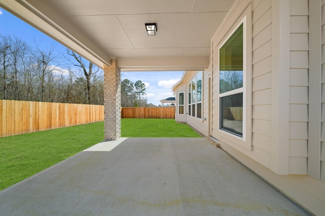 289 Galant Fox Way, New Caney, TX 77357 - view of patio / terrace with a fenced backyard