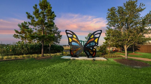 21743 Steam Side Ct, New Caney, TX 77357 - view of property's community featuring fence and a yard