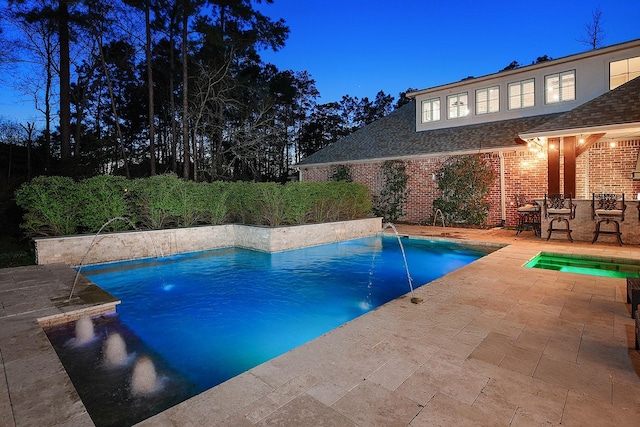 pool featuring a patio