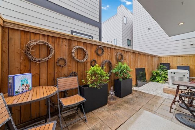 1807 Prospect St, Houston, TX 77004 - view of patio / terrace featuring fence