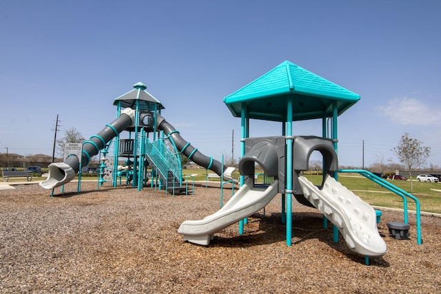 view of communal playground