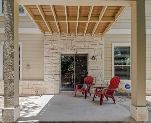 view of patio