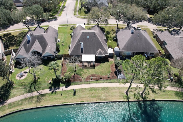 birds eye view of property featuring a residential view