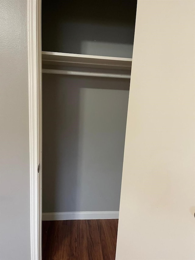 view of closet