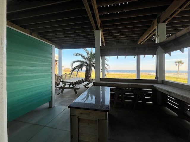 view of patio / terrace with outdoor dining area