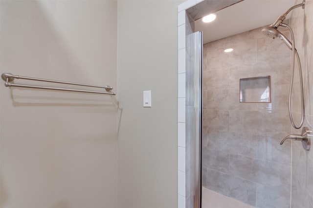 full bath featuring a stall shower