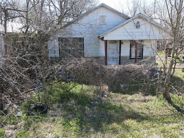 view of front of house