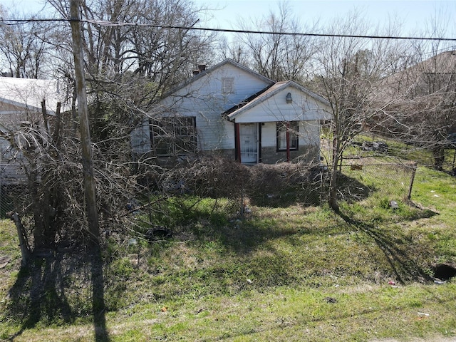 view of bungalow-style house