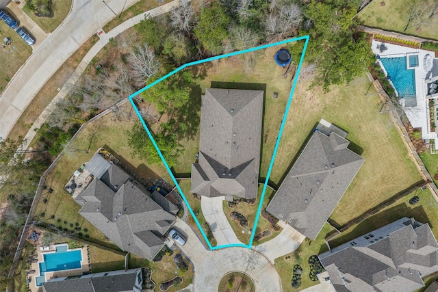 drone / aerial view