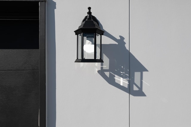 details featuring stucco siding