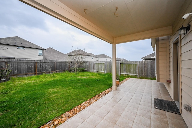 3734 Giorgio Pastel Pl, Katy, TX 77493 - view of yard featuring a fenced backyard and a patio area