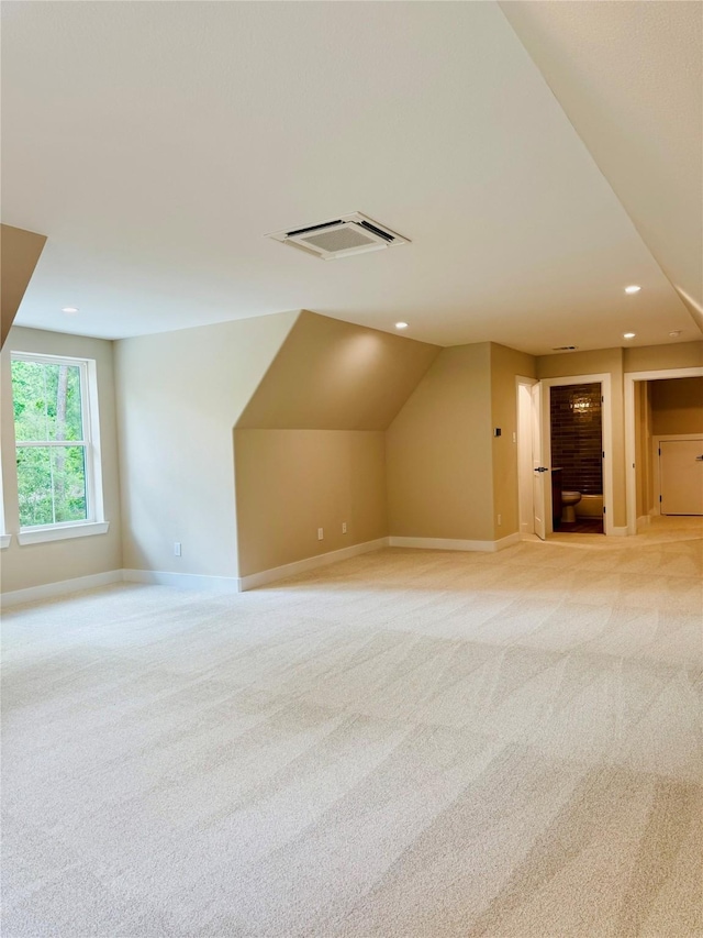 212 Rim Rock Rd, Huntsville, TX 77340 - bonus room featuring recessed lighting, light carpet, and baseboards
