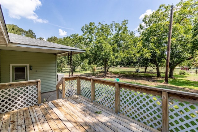 view of deck