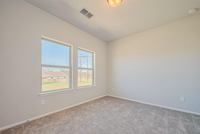 4046 Colony Ln, Missouri City, TX 77459 - carpeted empty room with baseboards and visible vents